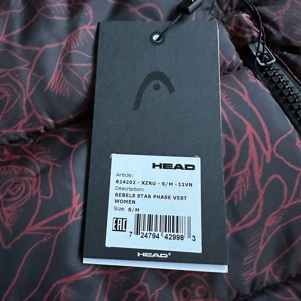 HEAD Rebels Star Phase Women’s Vest New Small/Medium - Picture 7 of 9